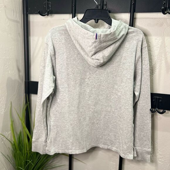 Champion Light Gray Hoodie with Colorful Logo Size Small - Picture 5 of 16